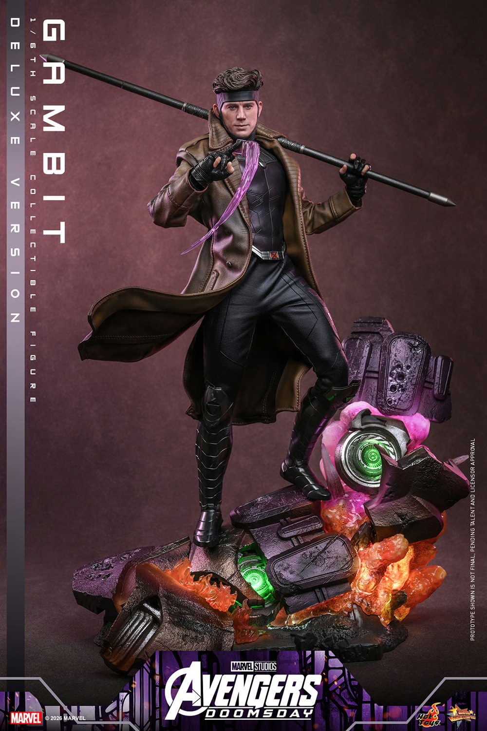 Pre-Order Hot Toys Marvel Avengers Doomsday Gambit Deluxe Sixth Scale Figure MMS911